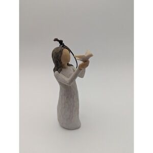 Willow Tree Soar Ornament‎ Susan Lordi 2016 Demdaco Girl with Bird Figure 27595